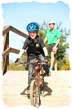Mountain Biking at Hilltop